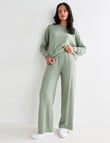 Zest Supersoft Wide Leg Pant Terry, Bay leaf product photo View 03 S