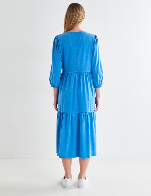 Zest Jersey Dress, Blue Wash product photo View 02 L