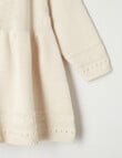 Teeny Weeny Knit Dress, Warm White product photo View 03 S