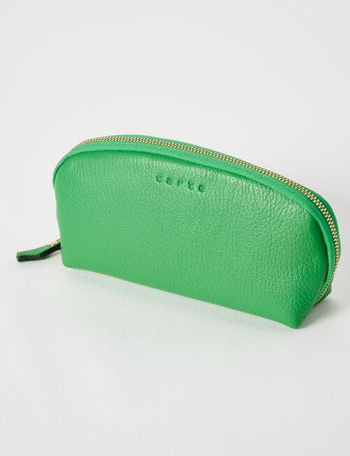 Carte Leather Accessories Case, Green Apple product photo View 03 L