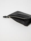 Carte Leather Card Holder, Black product photo View 04 S