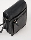 Carte Leather Foldover Crossbody Bag, Black product photo View 06 S