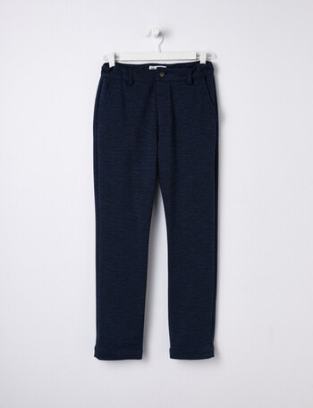 High Street Knit Pant, Navy product photo