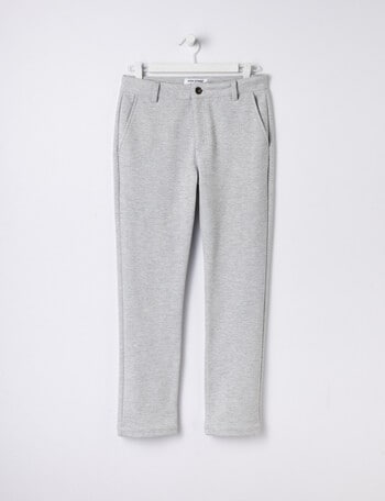High Street Knit Pant, Stone product photo