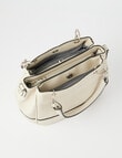 Pronta Moda Top Handle Bronte Shopper Bag, Oyster product photo View 05 S