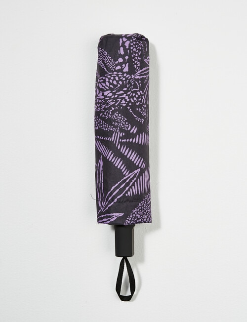 Xcesri Jungle Print Umbrella, Purple product photo View 02 L