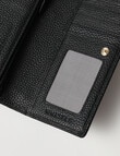 Whistle Accessories Leather Full Foldover Wallet, Black product photo View 06 S