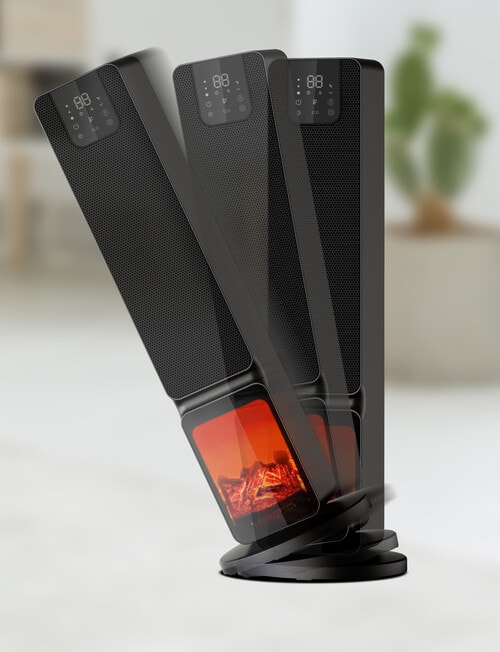 Sheffield Flame Effect Ceramic Tower Heater product photo View 03 L