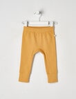Teeny Weeny Rib Pant, Mellow Yellow product photo