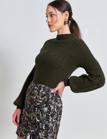 State of play Artemis Sweater, Olive product photo
