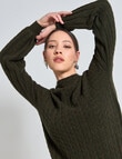 State of play Artemis Sweater, Olive product photo View 04 S