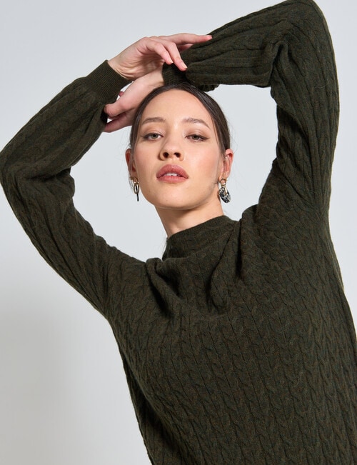 State of play Artemis Sweater, Olive product photo View 04 L