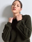 State of play Artemis Sweater, Olive product photo View 05 S