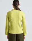 State of play Artemis Sweater, Lime product photo View 02 S