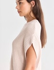 Mineral Maya Knitwear Vest, Oatmeal product photo View 04 S