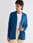 Jigsaw Cosy Cardigan, Blue Steel product photo View 05 S