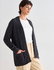 Jigsaw Cosy Cardigan, Charcoal Marle product photo