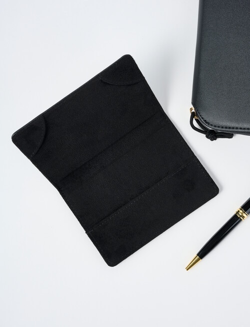 Whistle Accessories Safe Travels Wallet Gift Set, Black product photo View 05 L