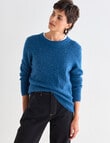 Jigsaw Cosy Sweater, Blue Steel product photo