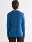 Jigsaw Cosy Sweater, Blue Steel product photo View 02 S