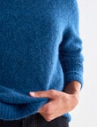 Jigsaw Cosy Sweater, Blue Steel product photo View 04 S