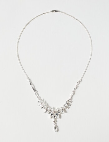 Harlow Crystal Flower Necklace product photo