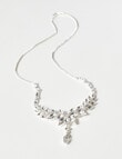 Harlow Crystal Flower Necklace product photo View 03 S