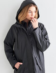 Zest Longline Jacket, Black product photo View 07 S