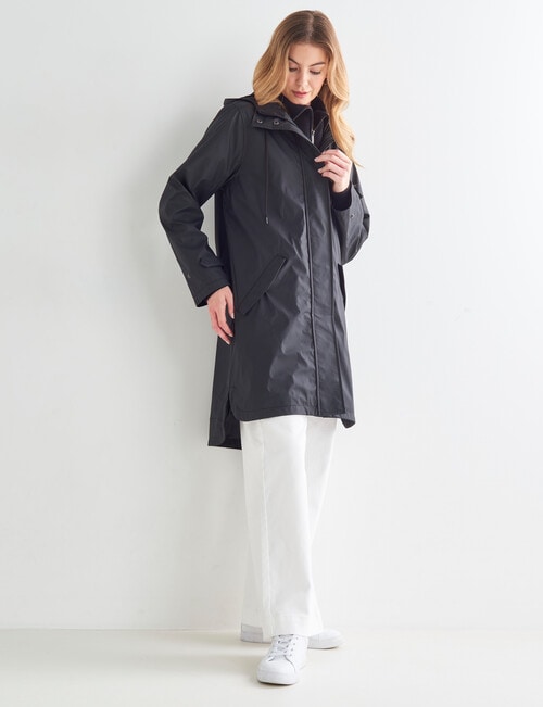 Zest Longline Jacket, Black product photo View 08 L