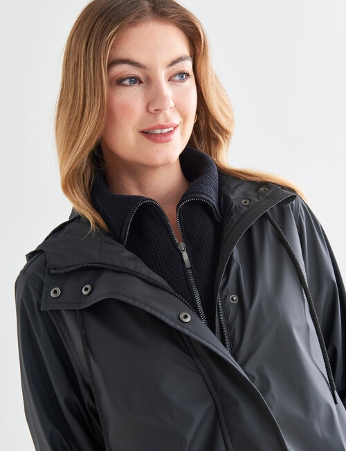Zest Showerproof Jacket, Black product photo View 10 L