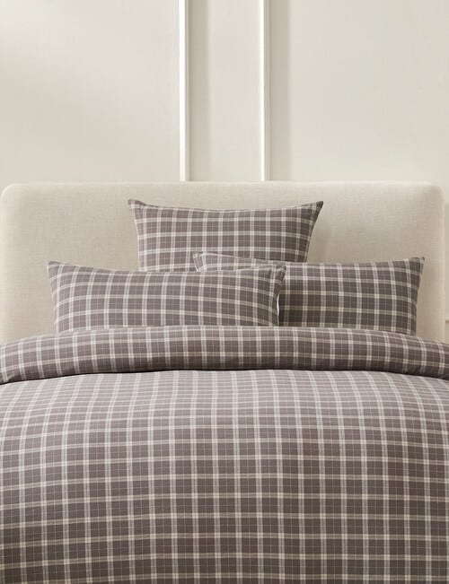 Kate Reed Devon Duvet Cover Set, Grey product photo
