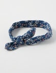 Teeny Weeny Headband, 2-Pack, Navy Floral & Warm White Floral product photo View 05 S