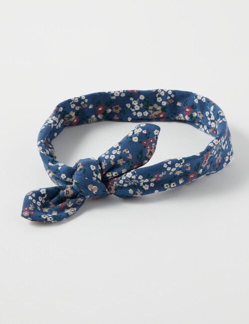 Teeny Weeny Headband, 2-Pack, Navy Floral & Warm White Floral product photo View 05 L