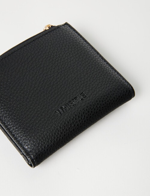 Whistle Accessories Small Fold Wallet, Black product photo View 02 L
