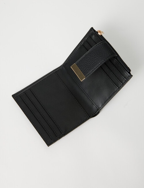 Whistle Accessories Small Fold Wallet, Black product photo View 05 L