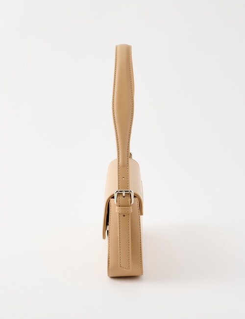 Whistle Accessories Asymmetric Foldover Shoulder Bag, Sand product photo View 04 L
