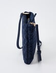 Whistle Accessories Tessellate Crossbody Bag, Navy product photo View 04 S
