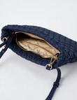 Whistle Accessories Tessellate Crossbody Bag, Navy product photo View 06 S
