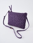 Whistle Accessories Tessellate Crossbody Bag, Amethyst product photo View 03 S