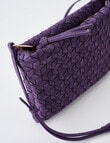 Whistle Accessories Tessellate Crossbody Bag, Amethyst product photo View 05 S