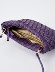 Whistle Accessories Tessellate Crossbody Bag, Amethyst product photo View 06 S