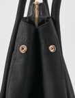 Whistle Accessories Large Pyramid Tote Bag, Black product photo View 05 S