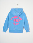 Mac & Ellie NYC Pull on Hoodie, Bluebell product photo View 02 S