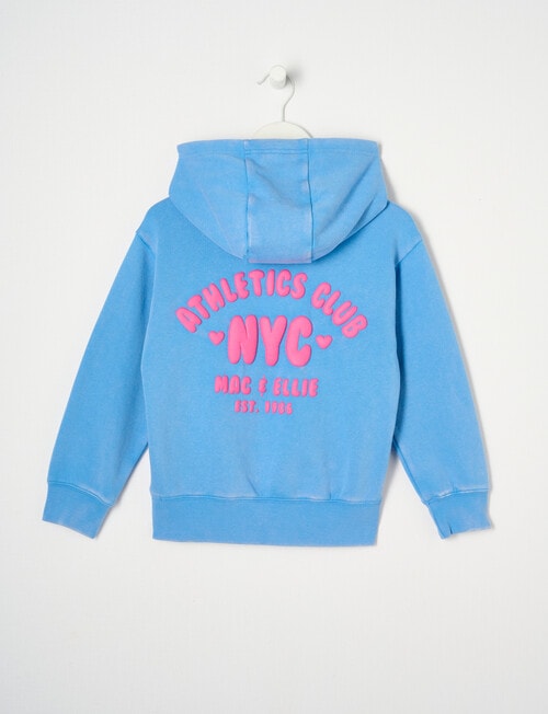 Mac & Ellie NYC Pull on Hoodie, Bluebell product photo View 02 L