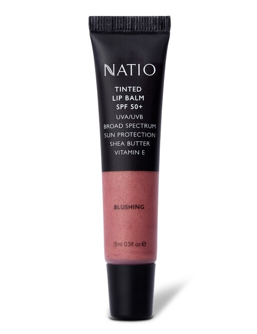 Natio Tinted Lip Balm SPF50+ product photo
