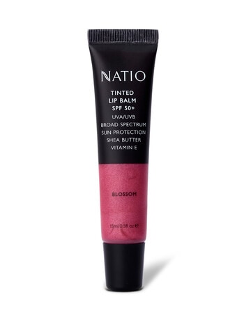 Natio Tinted Lip Balm SPF50+ product photo
