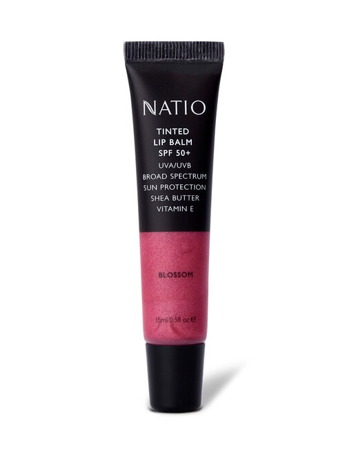 Natio Tinted Lip Balm SPF50+ product photo
