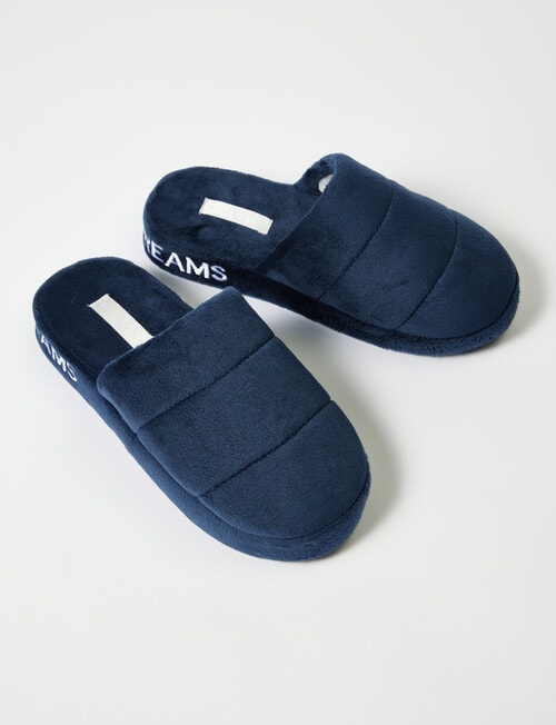Zest Sleep Velvet Sweet Dreams Slides, Indigo product photo
