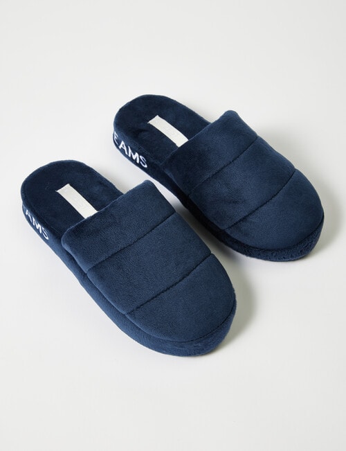 Zest Sleep Velvet Sweet Dreams Slides, Indigo product photo View 03 L