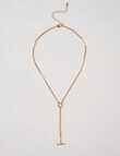 Whistle Accessories Dainty Multi FOB Necklace, Imitation Gold product photo